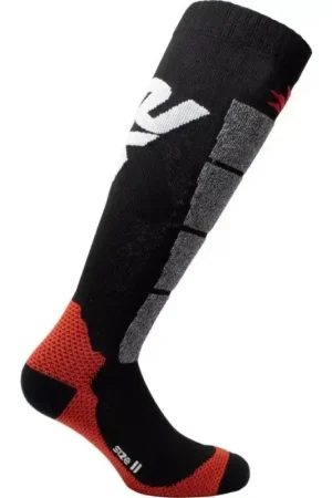 Economico Calza Lunga Unisex Sixs SPEED2 Nero Rosso