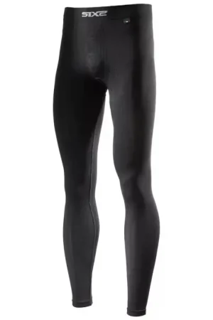 Pantaloni Intimi Tecnici Termici 4 Stagioni Sixs PNX-V2 All Black Consegna Rapida