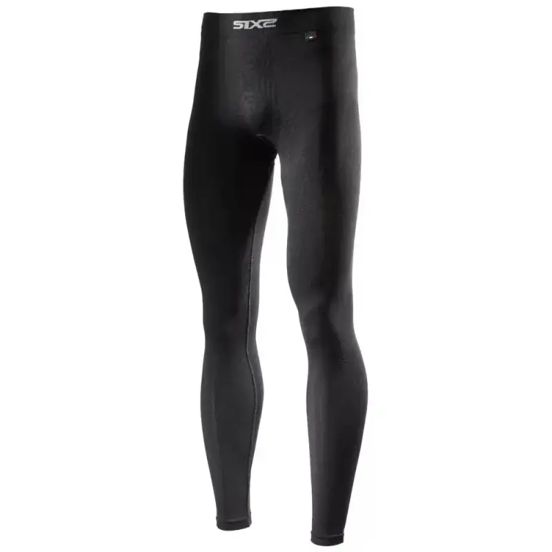 Pantaloni Intimi Tecnici Termici 4 Stagioni Sixs PNX-V2 All Black Consegna Rapida