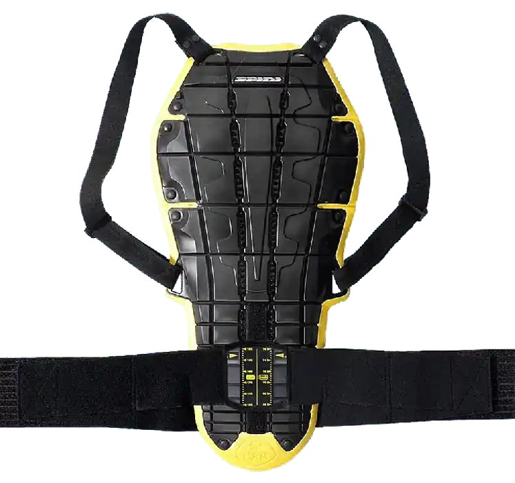 Protezione Paraschiena Spidi Livello 2 Back Warrior Nero Giallo Sconto