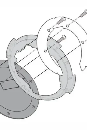 Flangia Tanklock Serbatoio Kappa BF32K KAWASAKI Z1000 (14>20) Miglior Prezzo