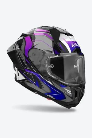 Casco Integrale Airoh GP 800 Must Blu Lucido Compra Adesso