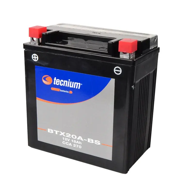 Batteria moto scooter sigillata Tecnium BTX20A-BS 12V 17 AH =YTX20A-BS Spedito Oggi