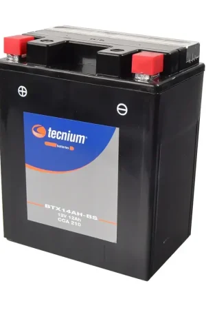 Offerta Del Giorno Batteria senza manutenzione Tecnium BTX14AH-BS 12V 12 AH = YTX14AH-BS