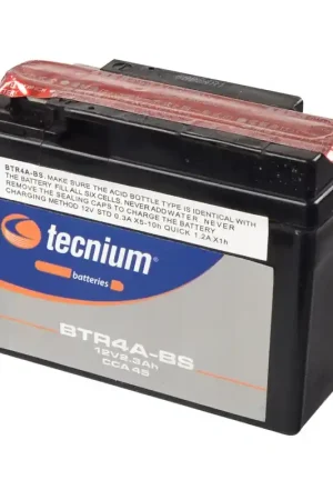 Batteria senza manutenzione Tecnium BTR4A-BS 12V 2.3AH =YTR4A-BS Vendita Finale