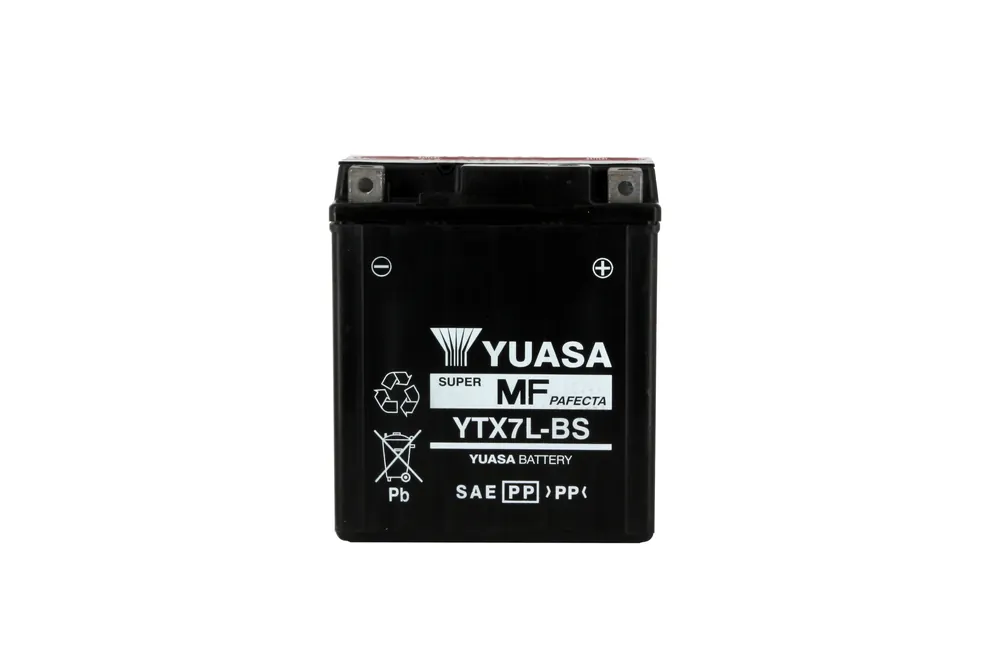 Batteria Yuasa YTX7L-BS AGM senza manutenzione con pacco acido Ultime Pezzi
