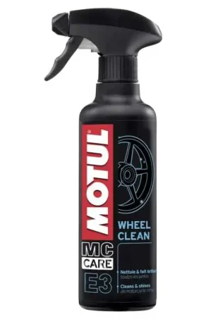 Motul E3 Wheel clean 400ml Pulitore concentrato per cerchioni Moto Saldi