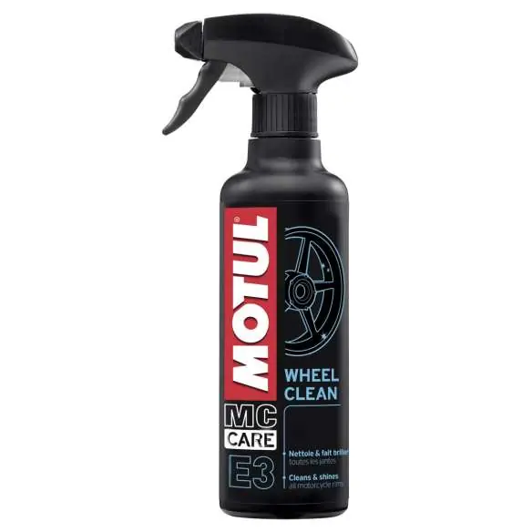 Motul E3 Wheel clean 400ml Pulitore concentrato per cerchioni Moto Saldi