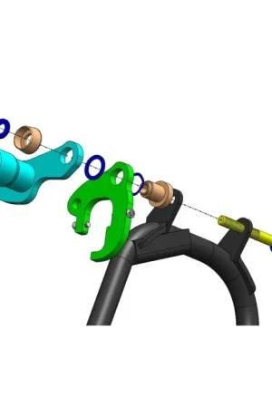 Promozione Esclusiva Antifurto blocca cavalletto Piaggio Beverly 125-300/Vespa GTV e GTS