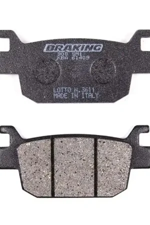 Pastiglie freno POSTERIORE BRAKING 908SM1 BENELLI LEONCINO TRK 502 X Acquista Ora