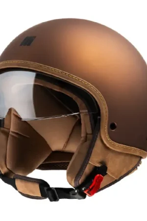 Acquista Ora Casco Jet Motocubo 717 Beetle Tobacco
