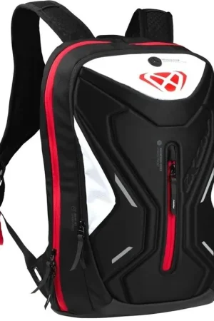 Zaino Moto Sportivo Ixon R-LASER 25 Nero Rosso 25 Litri Consegna Rapida