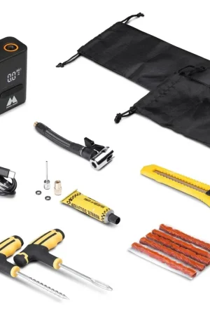 Compressore ad Aria + Power Bank e Kit Riparazione Gomme - Midland Enerpump Mini Offerta Del Giorno