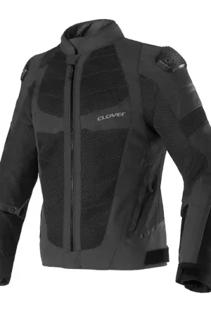 Giacca Moto Clover estiva Uomo RAINJET 3 WP Nero Nuova Collezione