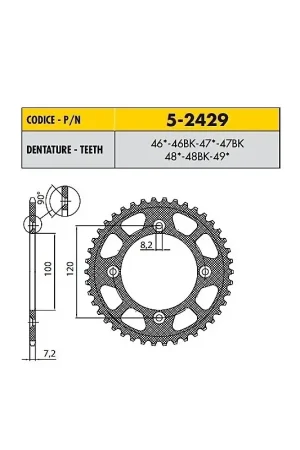 YAMAHA YZ LW 85 2018 CORONA IN ERGAL SILENZIATA PASSO 428 CODICE 5-2429 Direttamente Dal Produttore