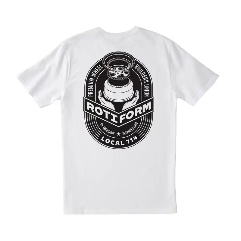 Offerta Lampo T-Shirt ROTIFORM LOCAL 714 - Bianca e Nera