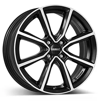 A Buon Prezzo Cerchi in lega DEZENT TTNY 17‘‘ Width 7 4x108 ET 25 CB 65,1 Black/polished