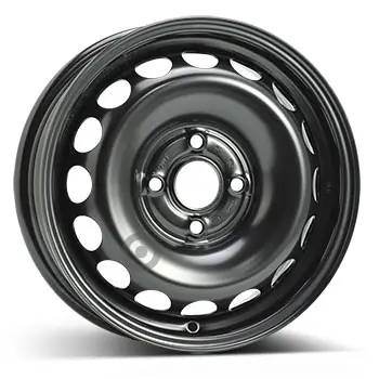 A Buon Prezzo Cerchi in lega ALCAR STAHLRAD 5770 14‘‘ Width 4,5 4x100 ET 35 CB 54 Black