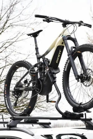 Super Prezzo Portabici da Tetto Farad Pesio 90732 – Omologato per eBike fino a 25kg