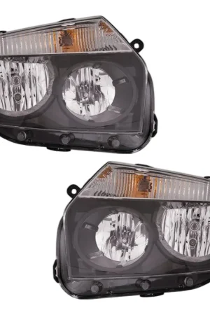 Acquista Ora Coppia Fari Anteriori Destro + Sinistro Dacia Duster 2010-2012 – Nera
