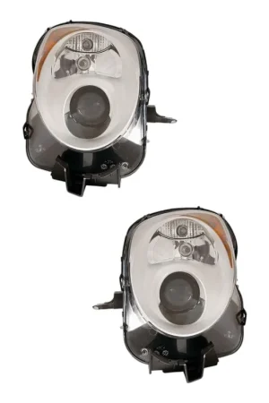 A Buon Prezzo Coppia Fari Anteriori Destro + Sinistro Alfa Romeo Mito 2008+ – Parabola Cromata