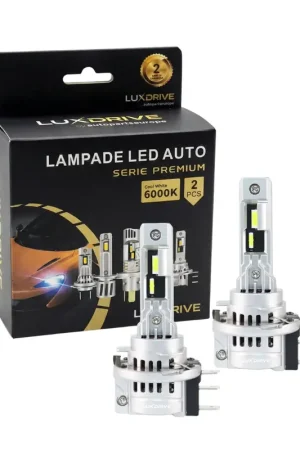 Kit Lampade LED H15 LUXDRIVE 6000K Luce Bianca 60W 4000 Lumen Bestseller