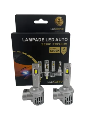 Sconto Kit Lampade LED H27W/1 LUXDRIVE 6000K Luce Bianca 60W 4000 Lumen