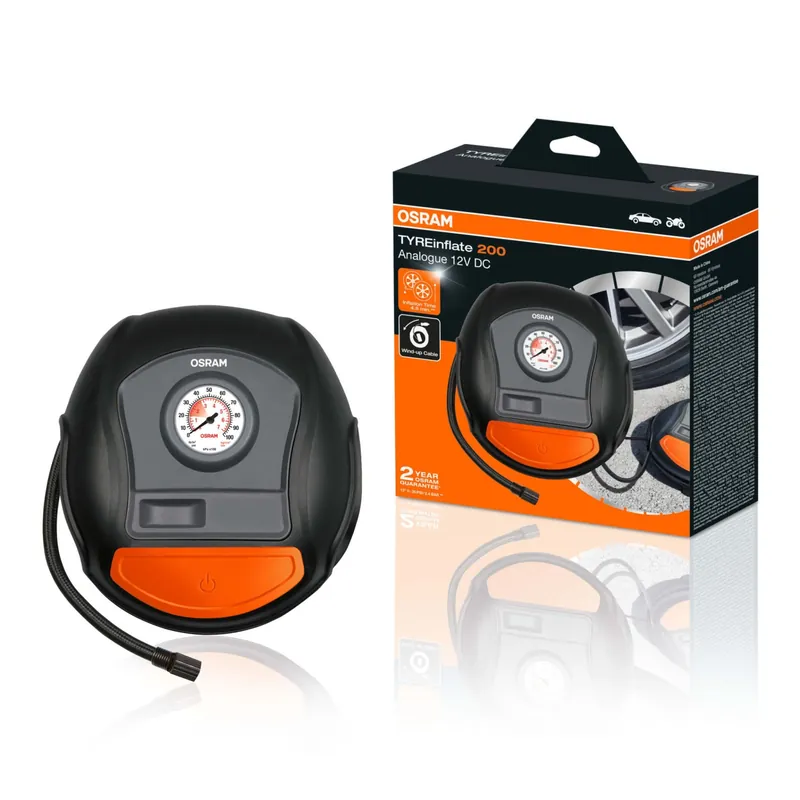 Compra Oggi Stesso Compressore aria portatile analogico TYREinflate 200