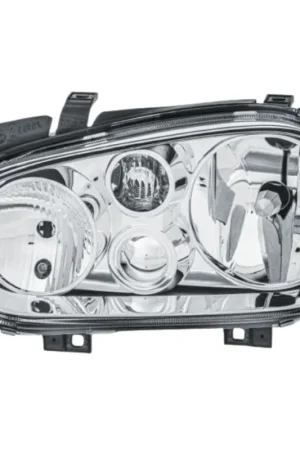 Spedizione Espresso Faro Sinistro H7-H1 Elettrico Per Vw Golf 4 97-09/03 ricambio originale Hella