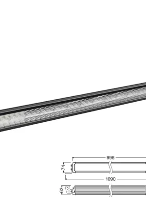 Solo Oggi Barra LED Osram VX1000-CB DR SM 108W