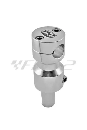 Popolare 303325A Supporto Piaggio Gilera argento cromato TNT