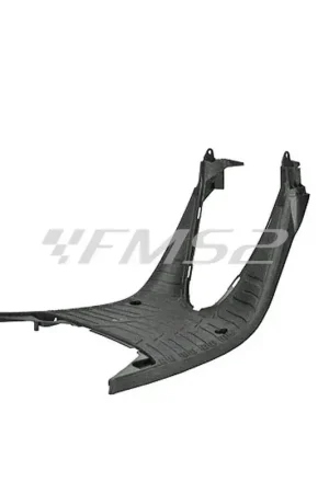 Spedizione Espresso 365996 Pedana poggiapiedi FACO in plastica di colore nero tipo originale per MBK Booster e Yamaha original Bw‘s 50 prodotti fino al 2003
