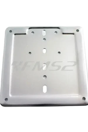 3280-C Porta targa cromato quadrato vecchie dime (CIF) Miglior Prezzo