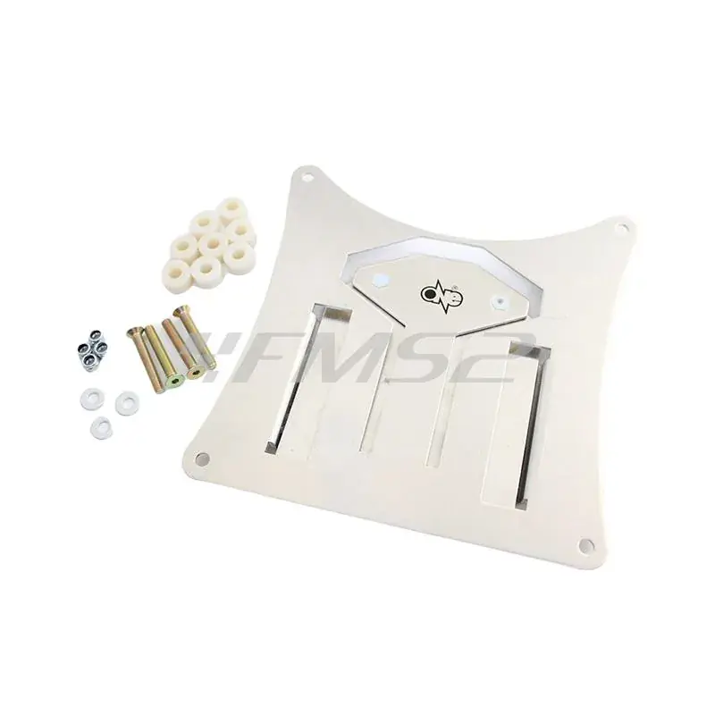77541310 Porta targa in alluminio per enduro versione estraibile Prezzo Scontato