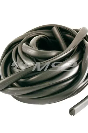 Pagamento Sicuro 08973 Profilo scudo in gomma di colore nero per scudo anteriore Vespa 50 Special-r-n-l-125 Primavera-125 ET3 (Mentasti Ariete)