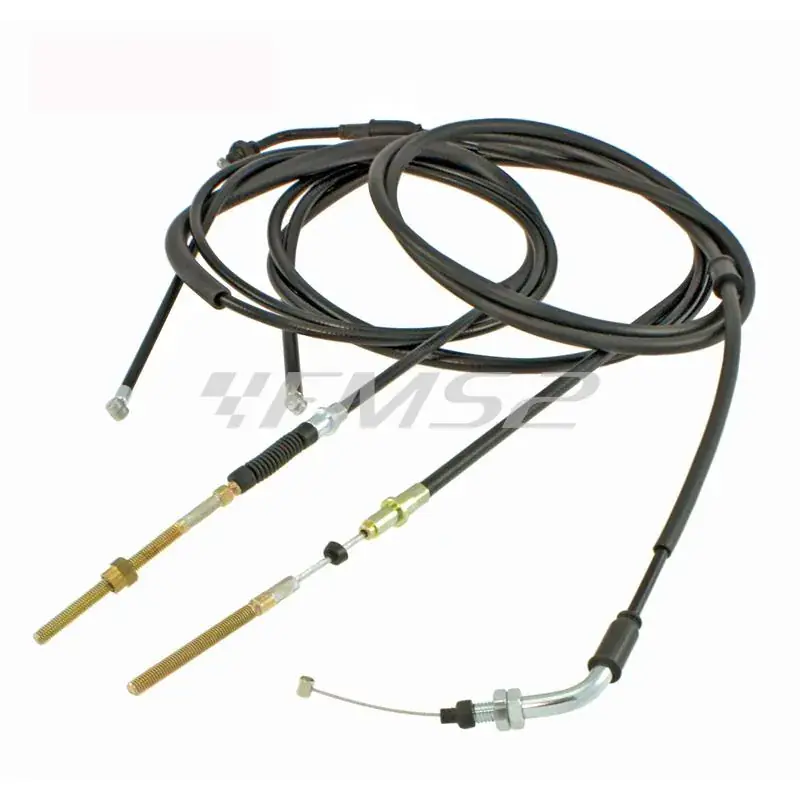 163555940 Trasmissione cavo freno posteriore completa RMS per scooter Piaggio Typhoon 50 new model prodotti dal 2010 in poi Nuovo Arrivo