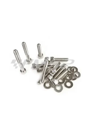 Più Venduto 171000 Kit viti in metallo TNT per carter messa in moto per Minarelli verticale aria e Minarelli orizzontale aria e liquido di colore argento cromato