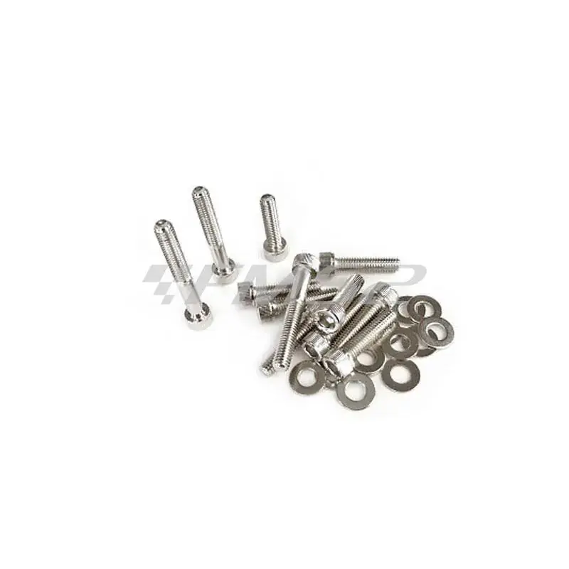 Più Venduto 171000 Kit viti in metallo TNT per carter messa in moto per Minarelli verticale aria e Minarelli orizzontale aria e liquido di colore argento cromato