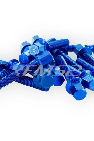 STR-552.92/BL Kit viti carter messa in moto str8 di colore blu anodizzato per scooter con motore Piaggio Gilera Popolare