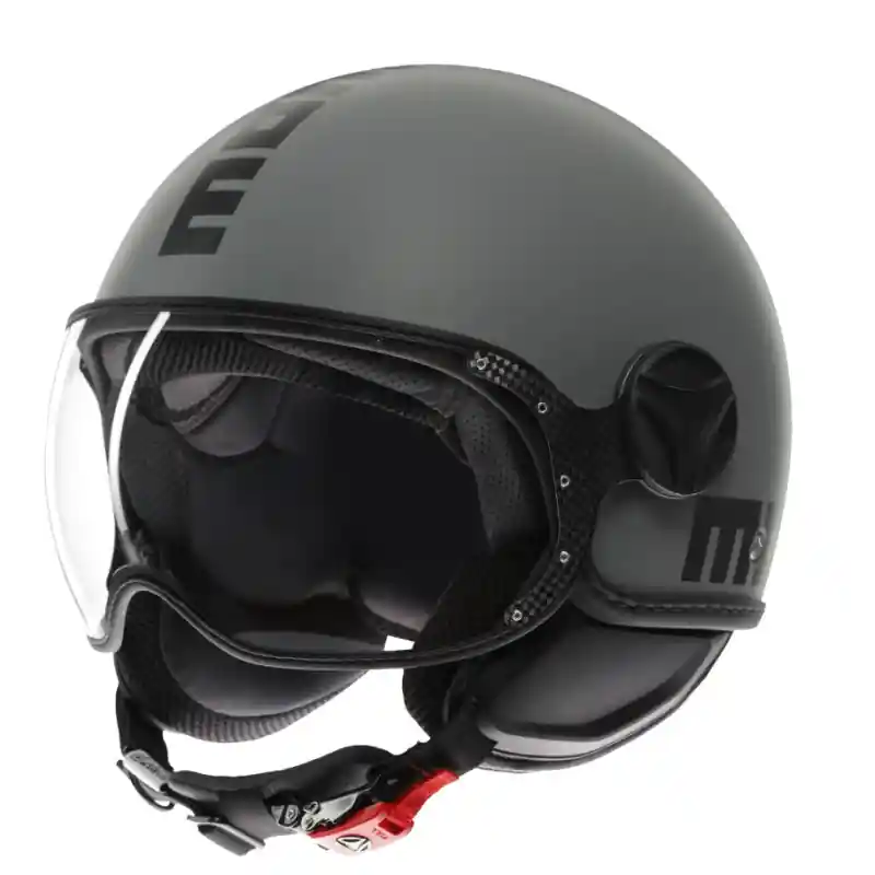 Non Perdere Casco Momo design CLASSIC grigio opaco nero E2206