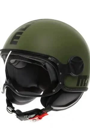 Offerta Del Giorno Casco Momo design CLASSIC verde militare E2206