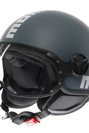 Casco Momo design CLASSIC grigio ottanio opaco E2206 Super Prezzo