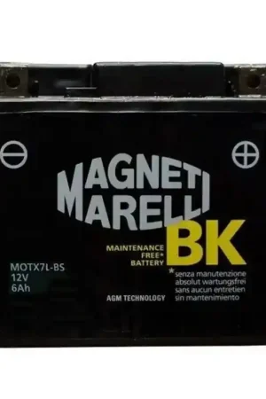 Batteria Magneti Marelli YTX9-BS MOTX9L-BS 8A, 150x87x105mm Spedizione Espresso