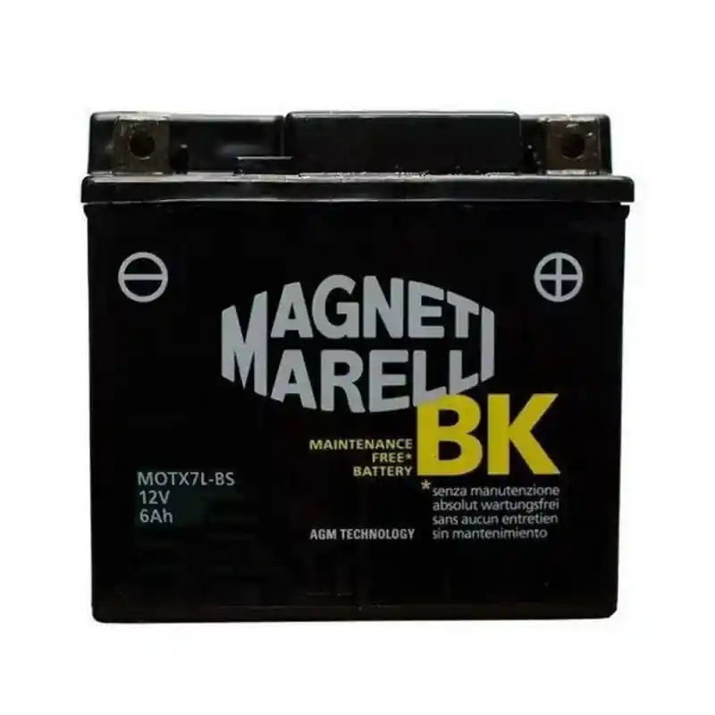 Batteria Magneti Marelli YTX9-BS MOTX9L-BS 8A, 150x87x105mm Spedizione Espresso