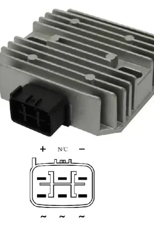 Regolatore carica HYP per Kawasaki Z750, ER6N, Yamaha Xcity - XMAX 250, Suzuki Burgman 400 Acquista Ora