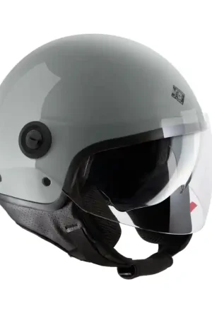Casco El Mettin 6.0 Tucano Urbano con doppia visiera Nardo Grey Lucido Offerta Speciale