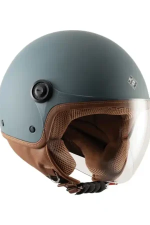 Non Perdere Casco demi-Jet Tucano Urbano El jettin 6.0 Petrolio blu opaco