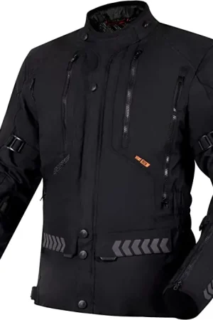 Ultimissimo Modello Giacca Touring Ozone Tour II Polyestere Nero 1000D/600D