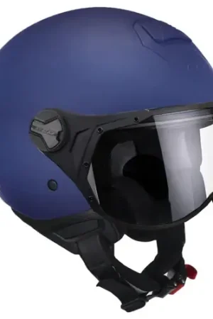 Casco Cgm 107A FLORENCE MONO Blu satinato Visiera sagomata Promo Stagionale
