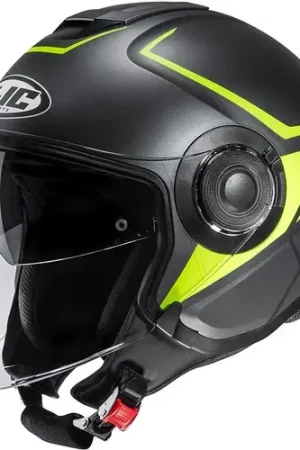 Casco Hjc Jet i40 Camet MC4HSF Con Occhialino interno Offerta Speciale